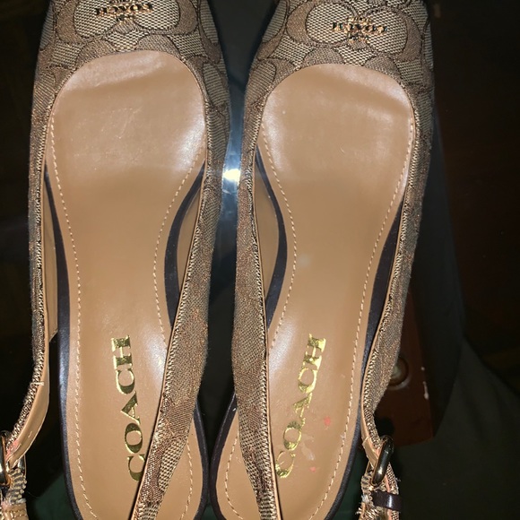 Coach platform heels - Picture 1 of 5